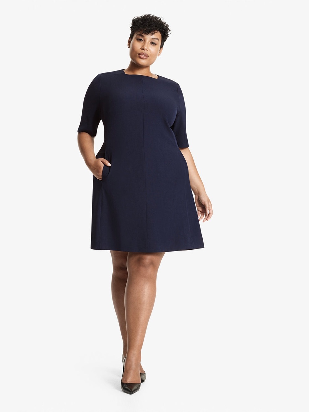 M.M. La Fleur The Emily Dress - WonderTex Black size 16
